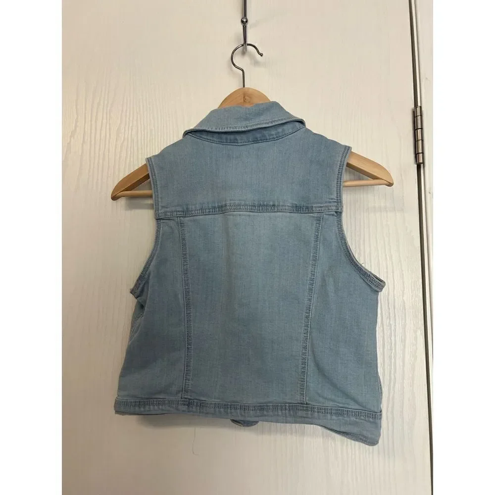 Cat and Jack Girls Denim Vest